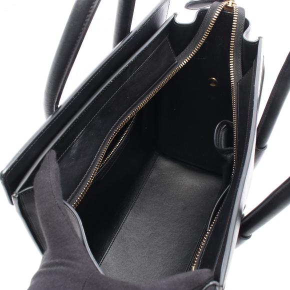 CELINE Black Leather Bag - Picture 3 of 10